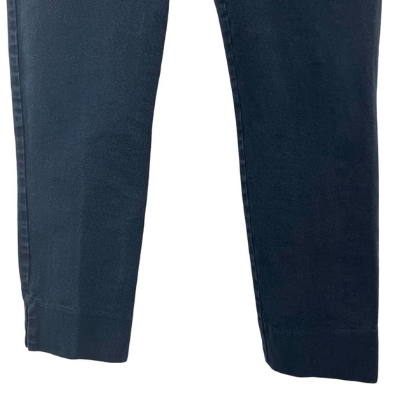 Lilly Pulitzer Midnight Navy Pull On Travel Stretch Cotton CasualPants Women’s 2 - Picture 5 of 13